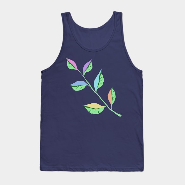 Colorful Leaves Tank Top by KelseyLovelle